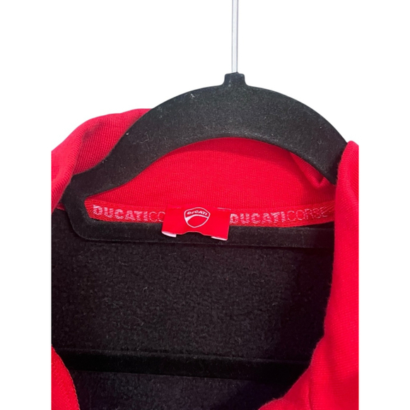 Ducati Corse Pullover 1/4 Zip Sweater Size XL Men's Sweatshirt Casual Motorcycle - Picture 3 of 5